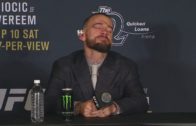 CM Punk tears up after UFC 203 loss