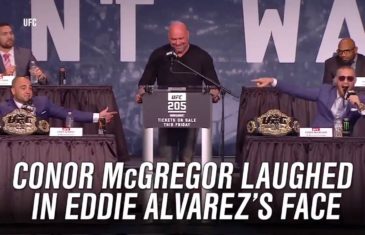 Conor McGregor predicts first round KO of Eddie Alvarez at UFC 205