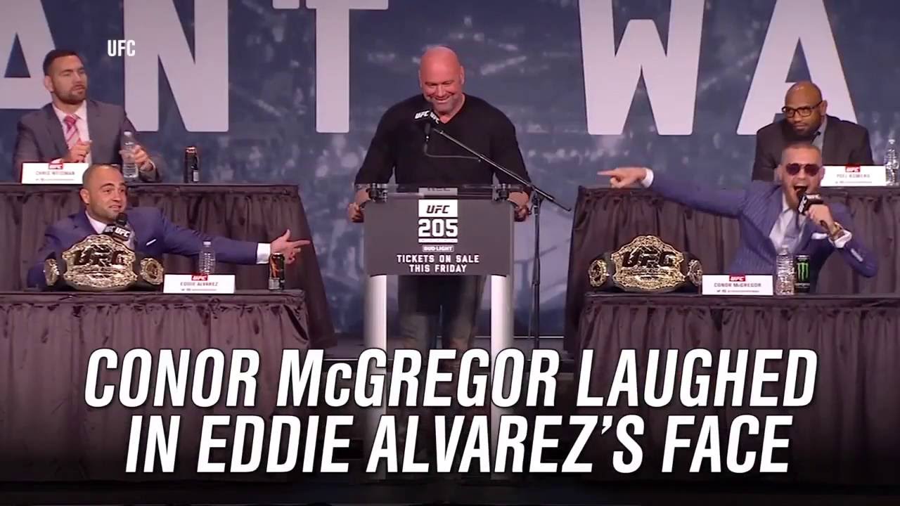 Conor McGregor predicts first round KO of Eddie Alvarez at UFC 205