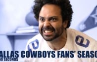 Dallas Cowboys Fans’ Season In 60 Seconds