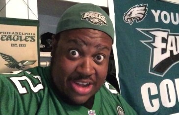 Eagles fan EDP with a hilarious reaction to the Sam Bradford trade
