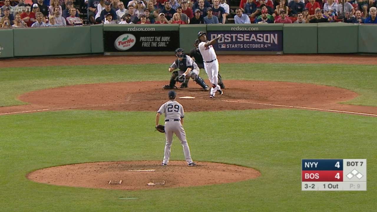 Hanley Ramirez smacks game winning homer for the Red Sox