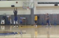 Kevin Durant & Klay Thompson nail jump shots for 75 Seconds without missing