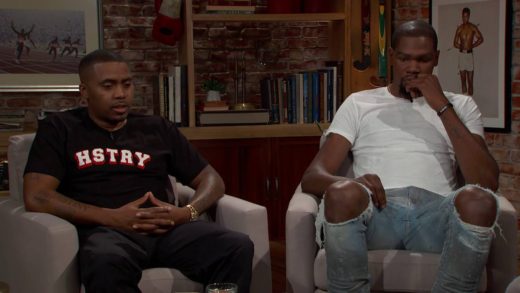 Kevin Durant & Nas speak on Politics in Sports