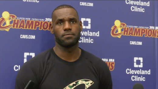 LeBron James speaks on Chris Bosh’ medical situation