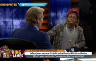 Lil Wayne & Skip Bayless debate if LeBron James is clutch