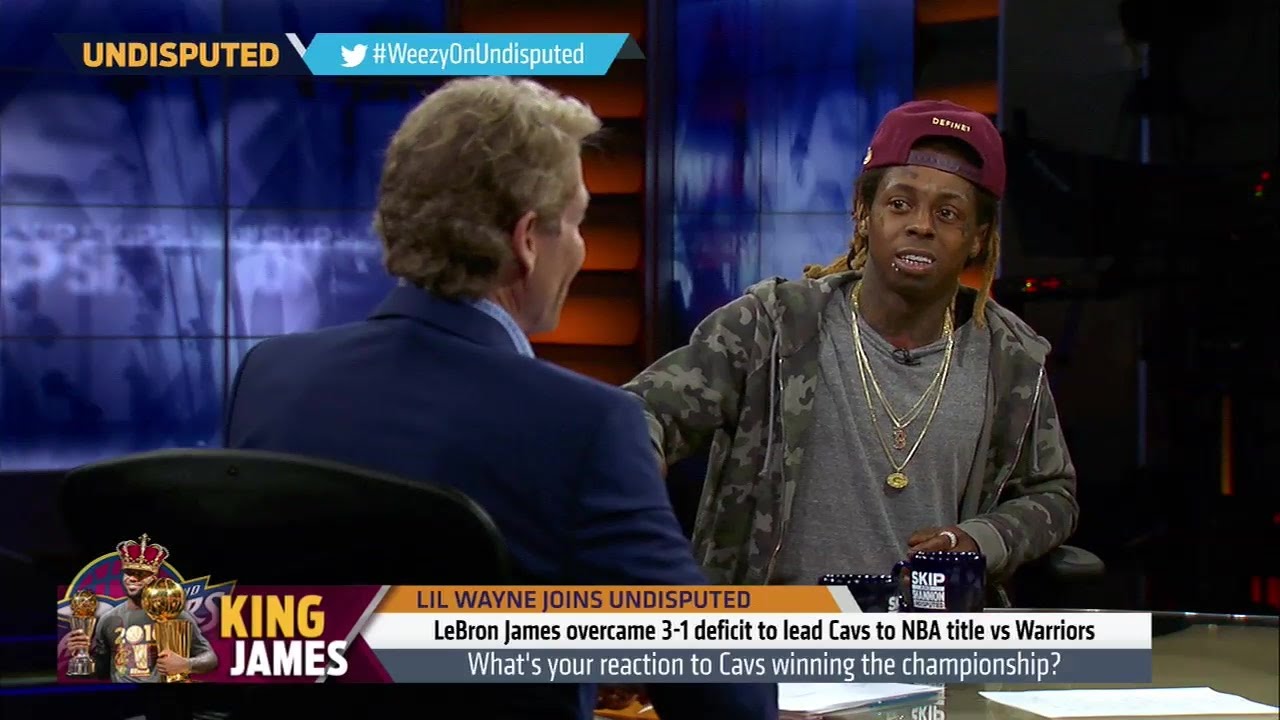 Lil Wayne & Skip Bayless debate if LeBron James is clutch