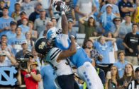 North Carolina beats Pittsburgh on a last second touchdown pass