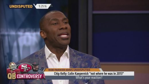 Shannon Sharpe is perplexed by Chip Kelly’s latest remarks on Colin Kaepernick