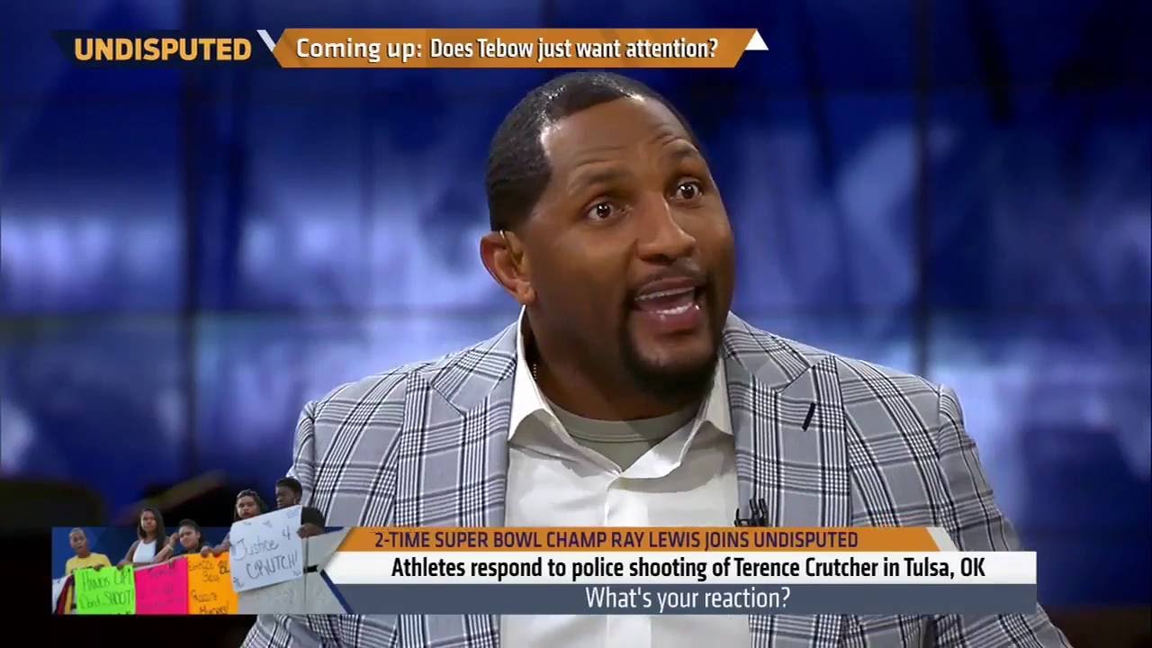 Shannon Sharpe & Ray Lewis give their thoughts on Tulsa's police shooting