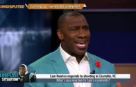 Shannon Sharpe says Cam Newton is trying to play both sides