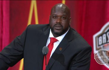 Shaquille O’Neal’s Basketball Hall of Fame Induction Speech