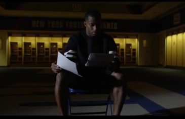 Victor Cruz’s emotional reading of letters sent to the Giants after 9/11