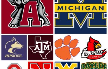 Fanatics View Top 10 College Football Rankings (Week 9)