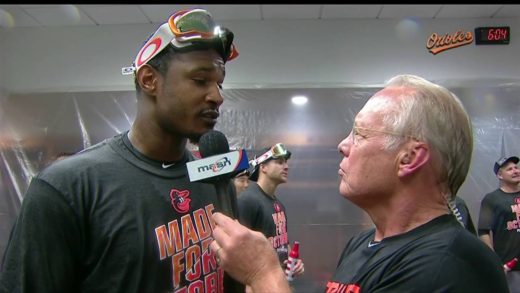 Adam Jones twerks after Orioles clinch AL Wild Card birth