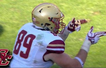 Boston College converts the trick play TD to beat NC State