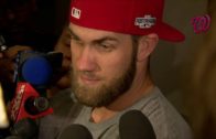 Bryce Harper speaks on the Nationals’ 4-3 loss to Dodgers