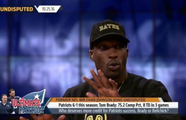Chad Johnson explains who’s more important Bill Belichick or Tom Brady