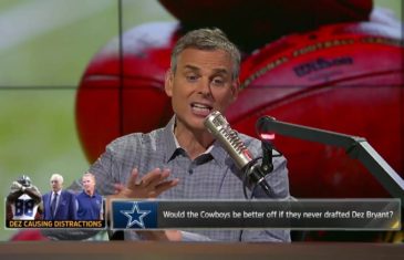 Colin Cowherd calls Dez Bryant the most overrated player in the NFL