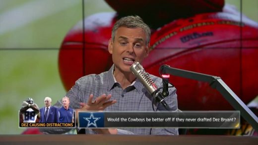 Colin Cowherd calls Dez Bryant the most overrated player in the NFL