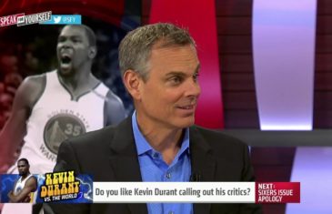 Colin Cowherd & Jason Whitlock react to Kevin Durant’s critics video