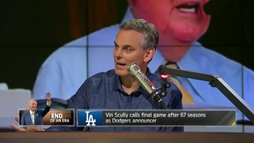 Colin Cowherd speaks on the incredible career of Vin Scully