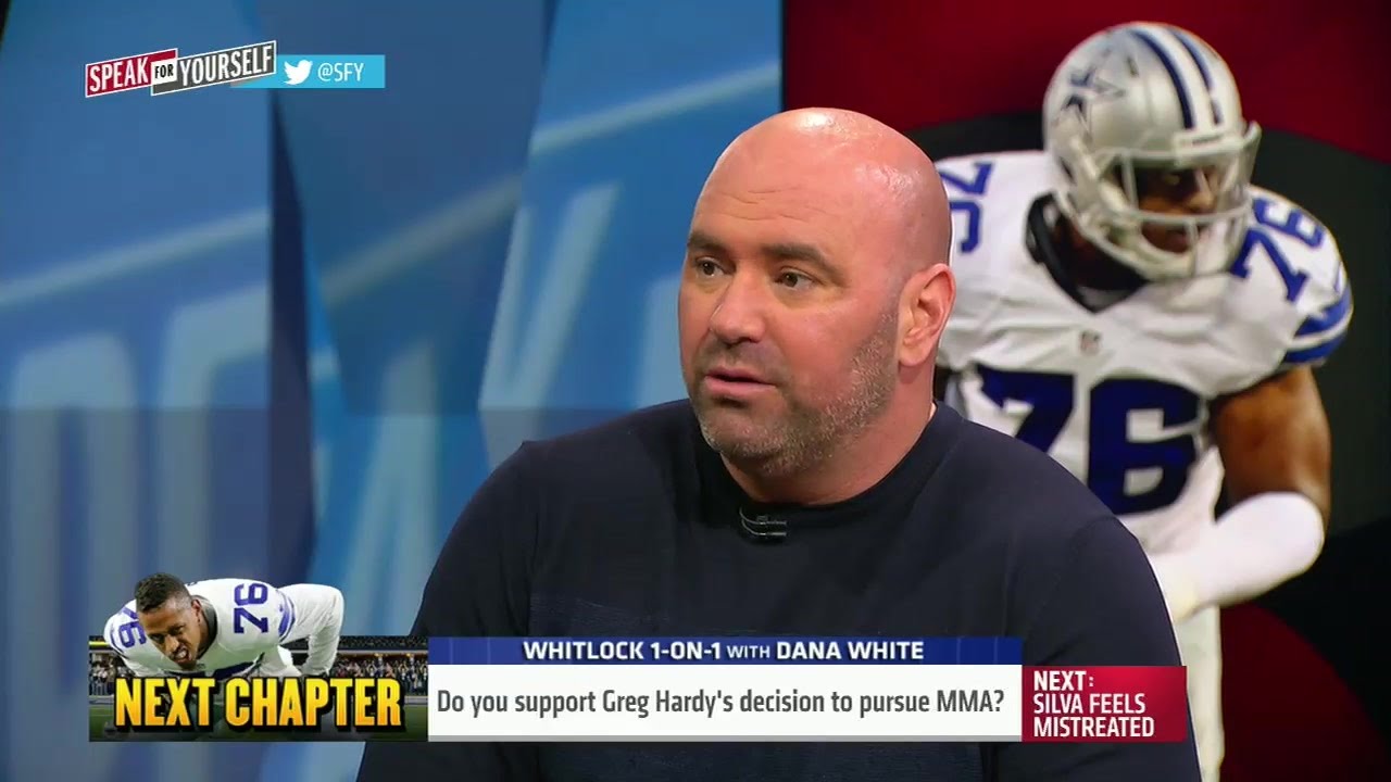 Dana White speaks on Greg Hardy fighting in the UFC
