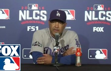 Dave Roberts says the Cubs outplayed the Dodgers in the NLCS