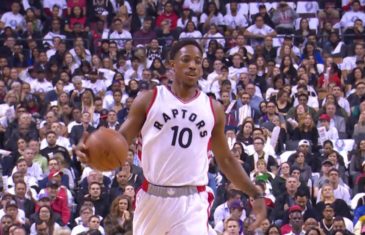 DeMar DeRozan scores 40 points in the Raptors season opener