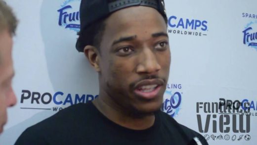 DeMar DeRozan speaks on the 2016 Toronto Raptors & more with Fanatics View