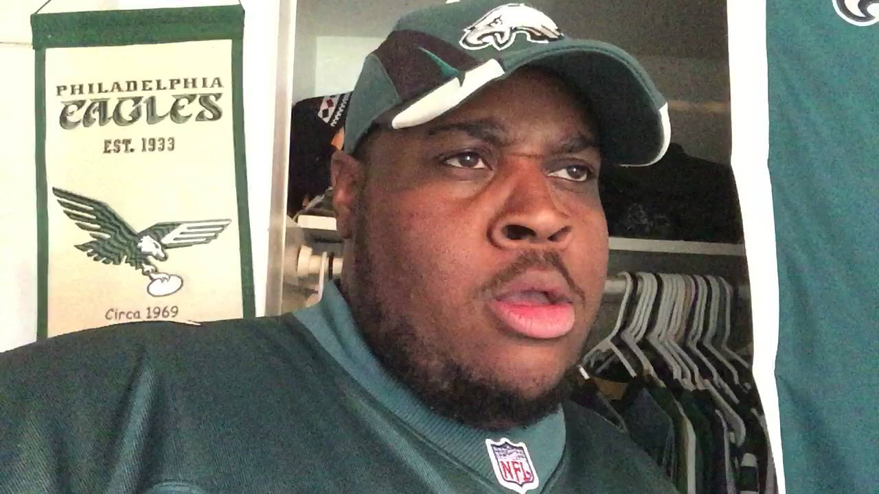 Eagles fan EDP loses his mind over the Eagles first loss of the season