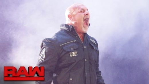 Goldberg makes an epic entrance on WWE Raw