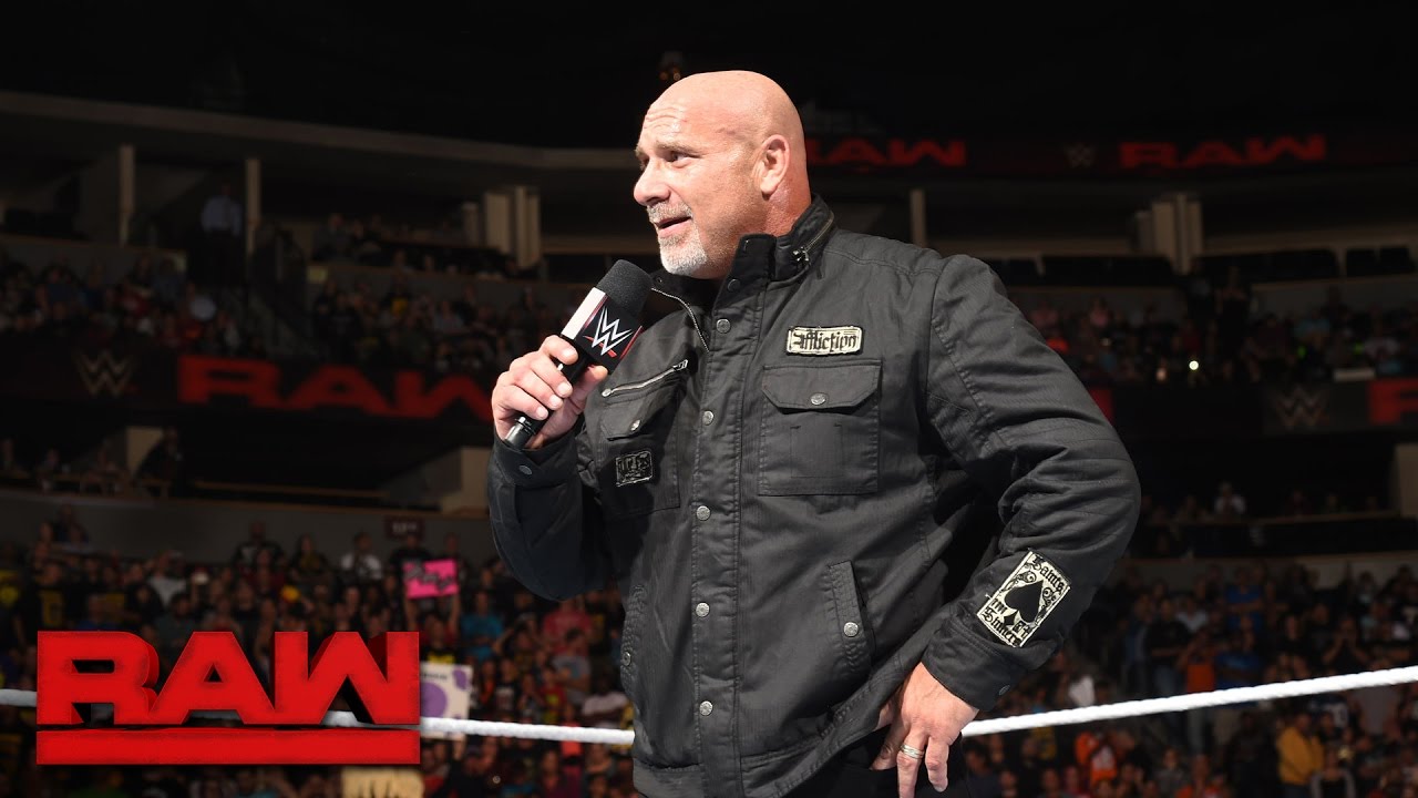 Goldberg returns to send a message to Brock Lesnar
