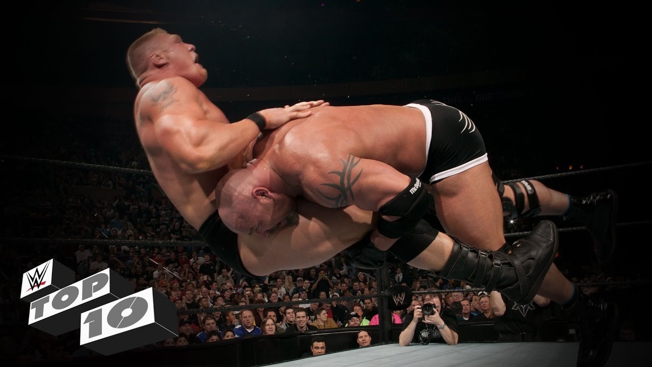 Goldberg's Top 10 Spears in the WWE