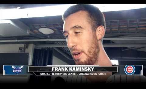 Hornets’ Frank Kaminsky explains why he is rooting against the Cubs