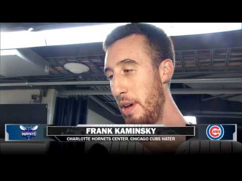 Hornets' Frank Kaminsky explains why he is rooting against the Cubs