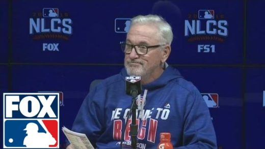 Joe Maddon speaks on the Cubs’ loss in Game 3 of the NLCS