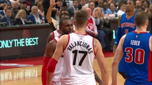 Jonas Valanciunas puts Boban on a poster