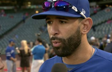 Jose Bautista says negative energy motivated him in Texas