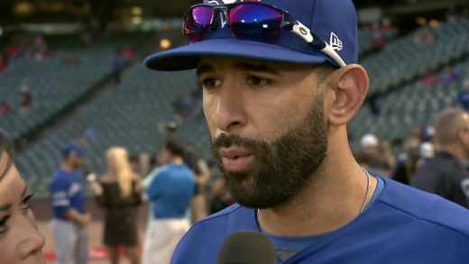 Jose Bautista says negative energy motivated him in Texas