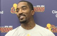 JR Smith speaks on re-signing with the Cleveland Cavaliers