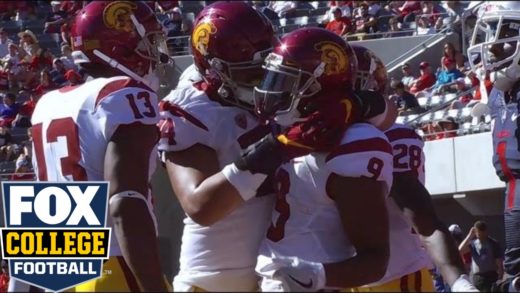 Juju Smith-Schuster’s scores 3 TD’s to help USC smack down Arizona