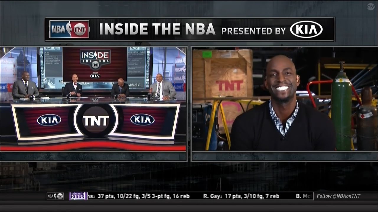 Kevin Garnett speaks on joining the NBA on TNT broadcast