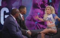 Lady Gaga talks Super Bowl Halftime Show with Michael Strahan