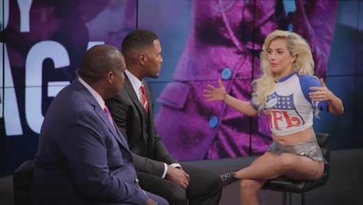 Lady Gaga talks Super Bowl Halftime Show with Michael Strahan