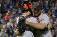 Madison Bumgarner records final out for the Giants in NL Wild Card