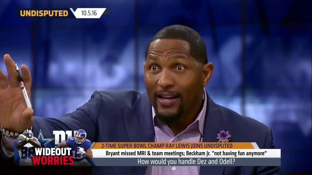 Ray Lewis talks how Odell Beckham & Dez Bryant should be handled by their teammates