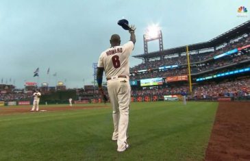 Ryan Howard exits as a Phillie for possibly the final time