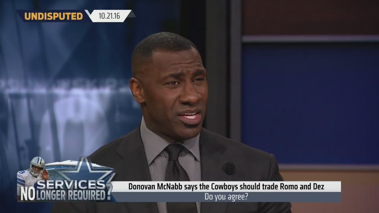 Skip Bayless & Shannon Sharpe debate if the Cowboys should trade Tony Romo & Dez Bryant