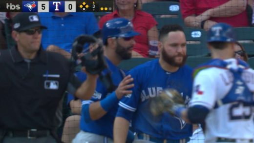 Troy Tulowitzki hits bases clearing triple for the Blue Jays